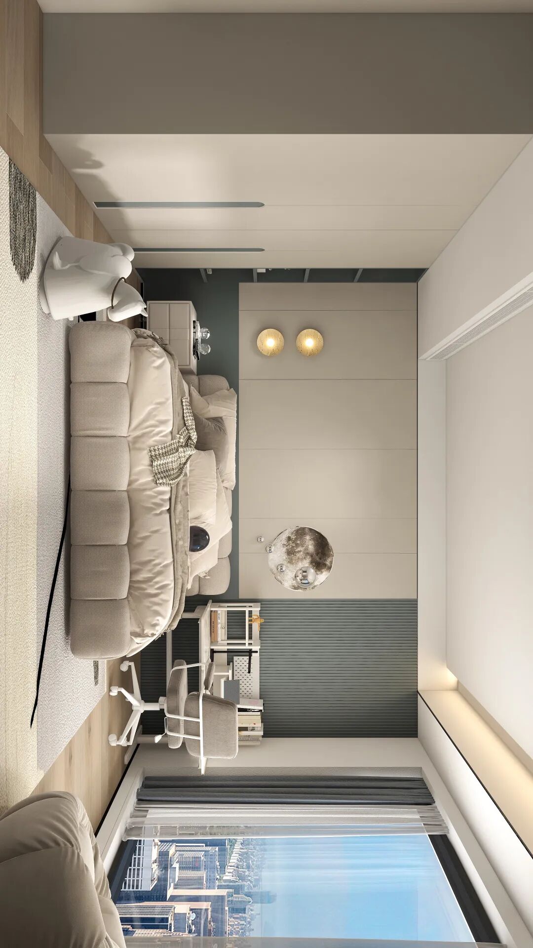 思丽新作|长江中心里的江景大平层-22