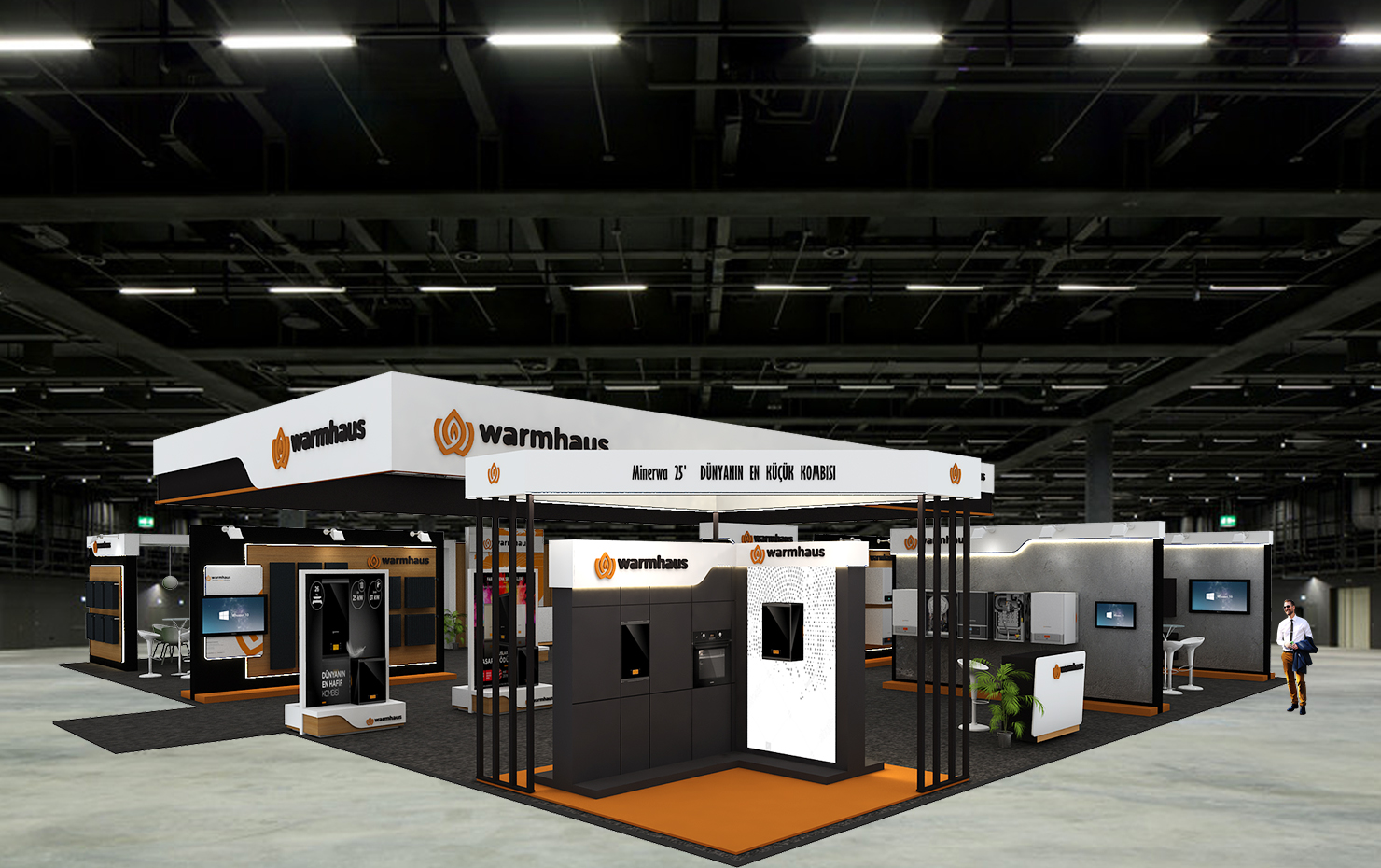 WARMHAUS , MCE MILANO 2020 , FAIR STAND-0