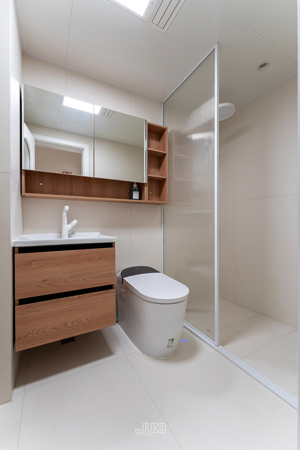 奶油原木一落地,放大30㎡的效果就有了-53