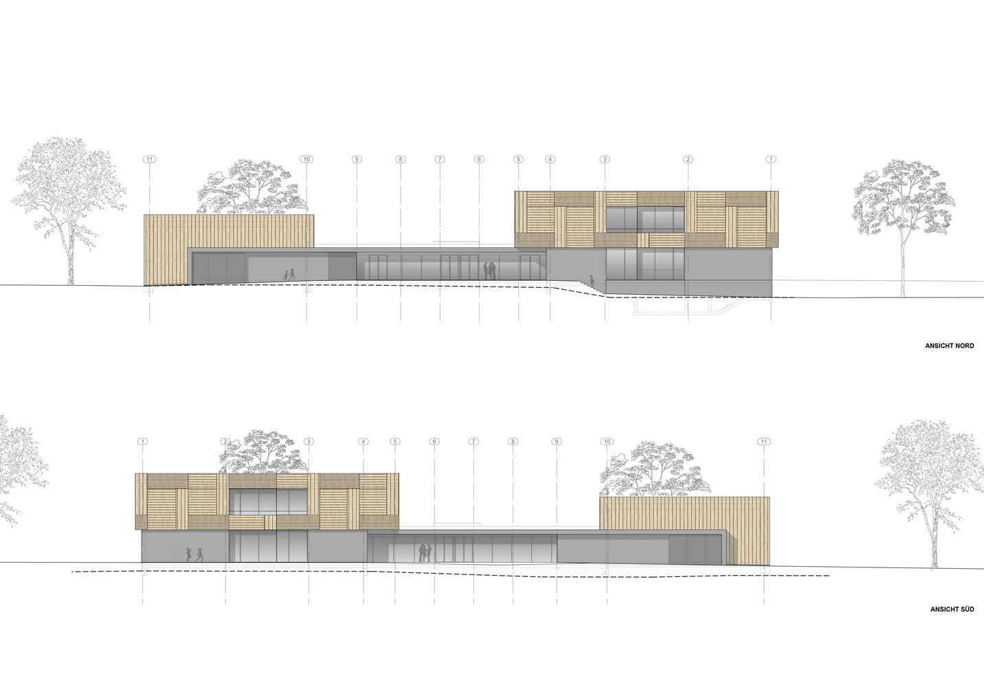 埃德拉赫小学 | 木构集群教育的典范-45