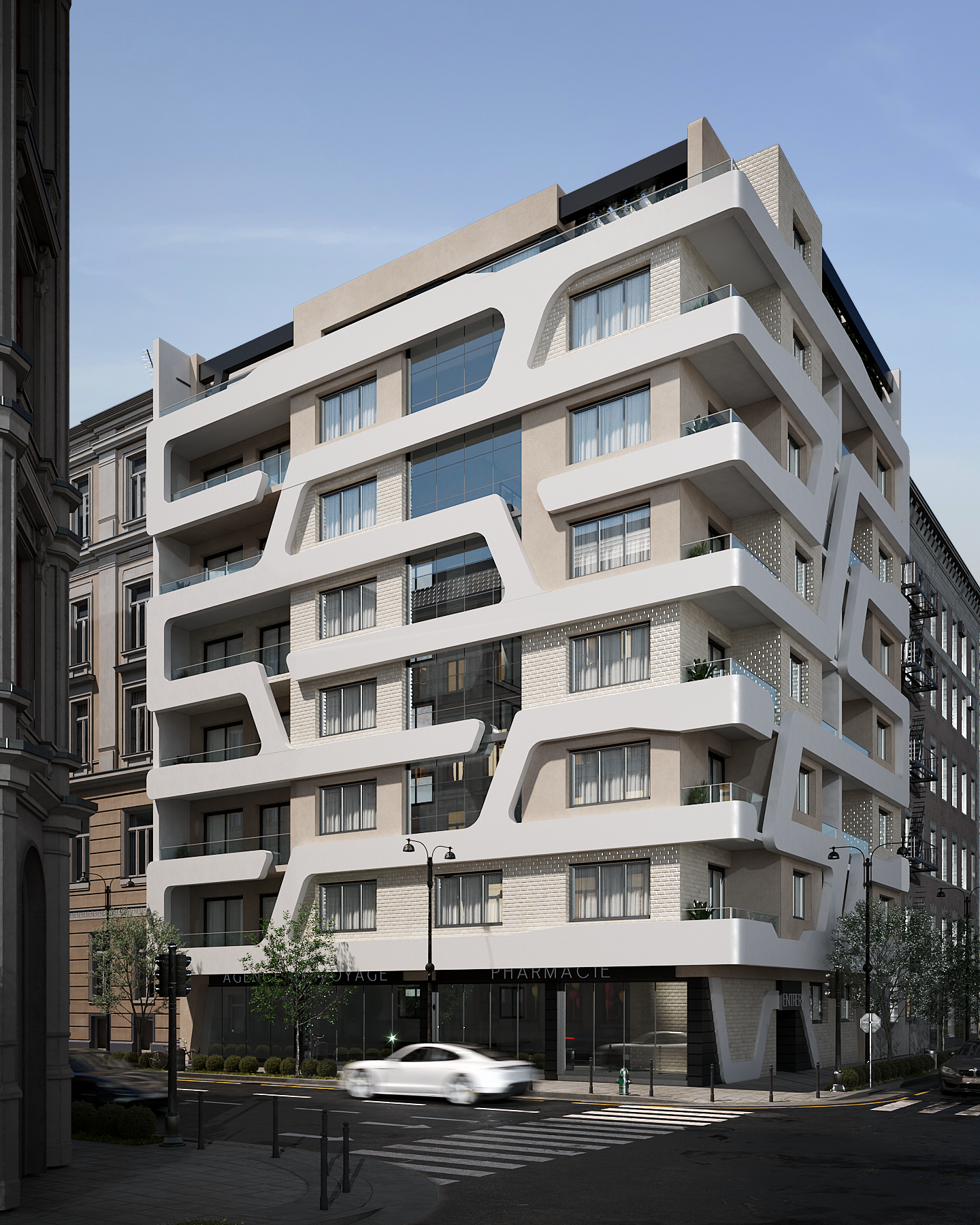 Contemporary Residential Façade - Doha-2