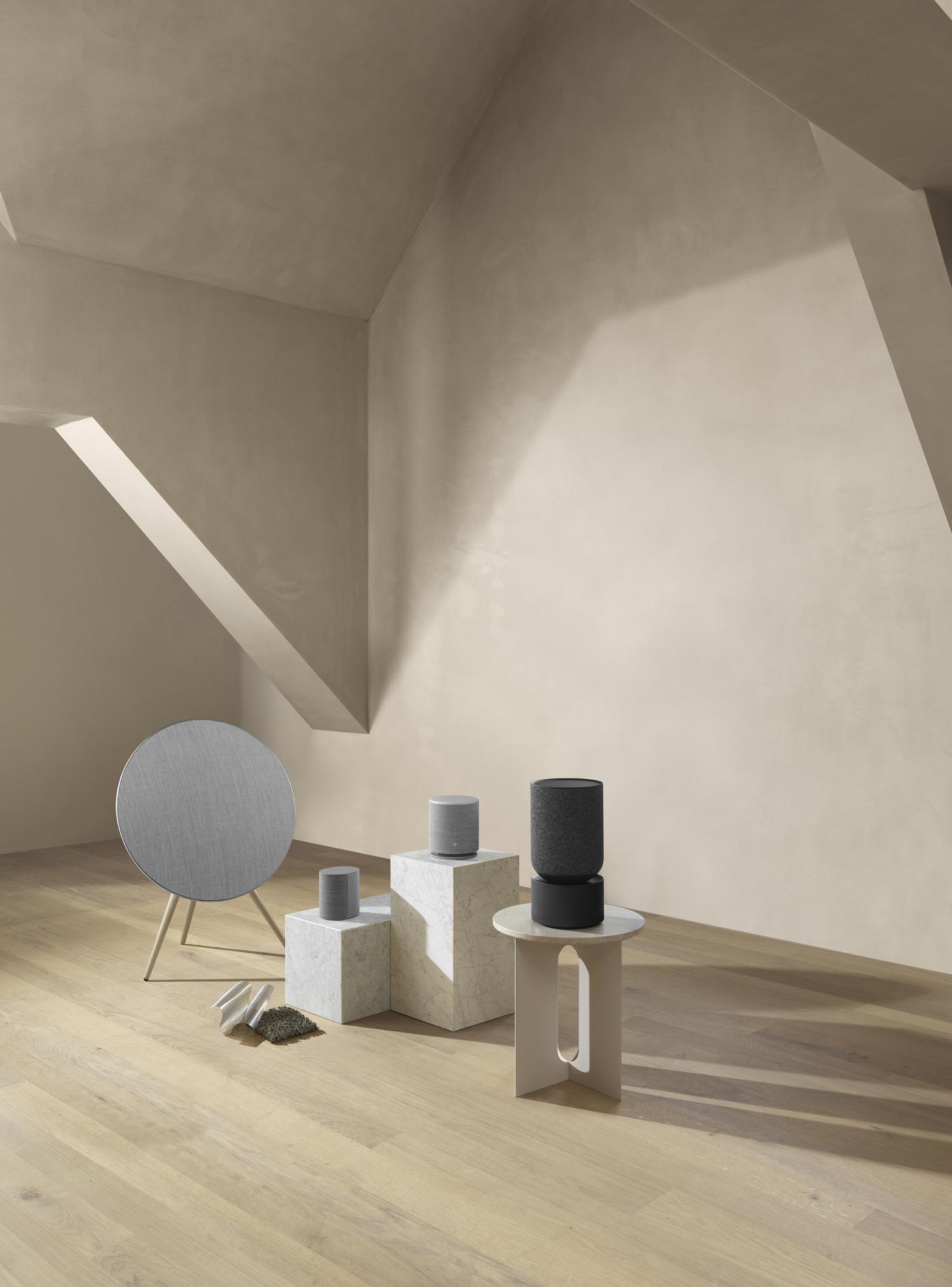 Bang & Olufsen 联手 Benjamin Hubert 打造和谐音质与设计的 Beosound Balance-10