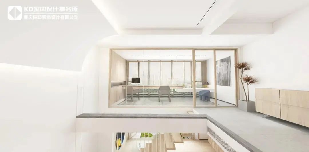 重庆渝北海悦蓝庭 | 侘寂风中的三代同堂生活-61