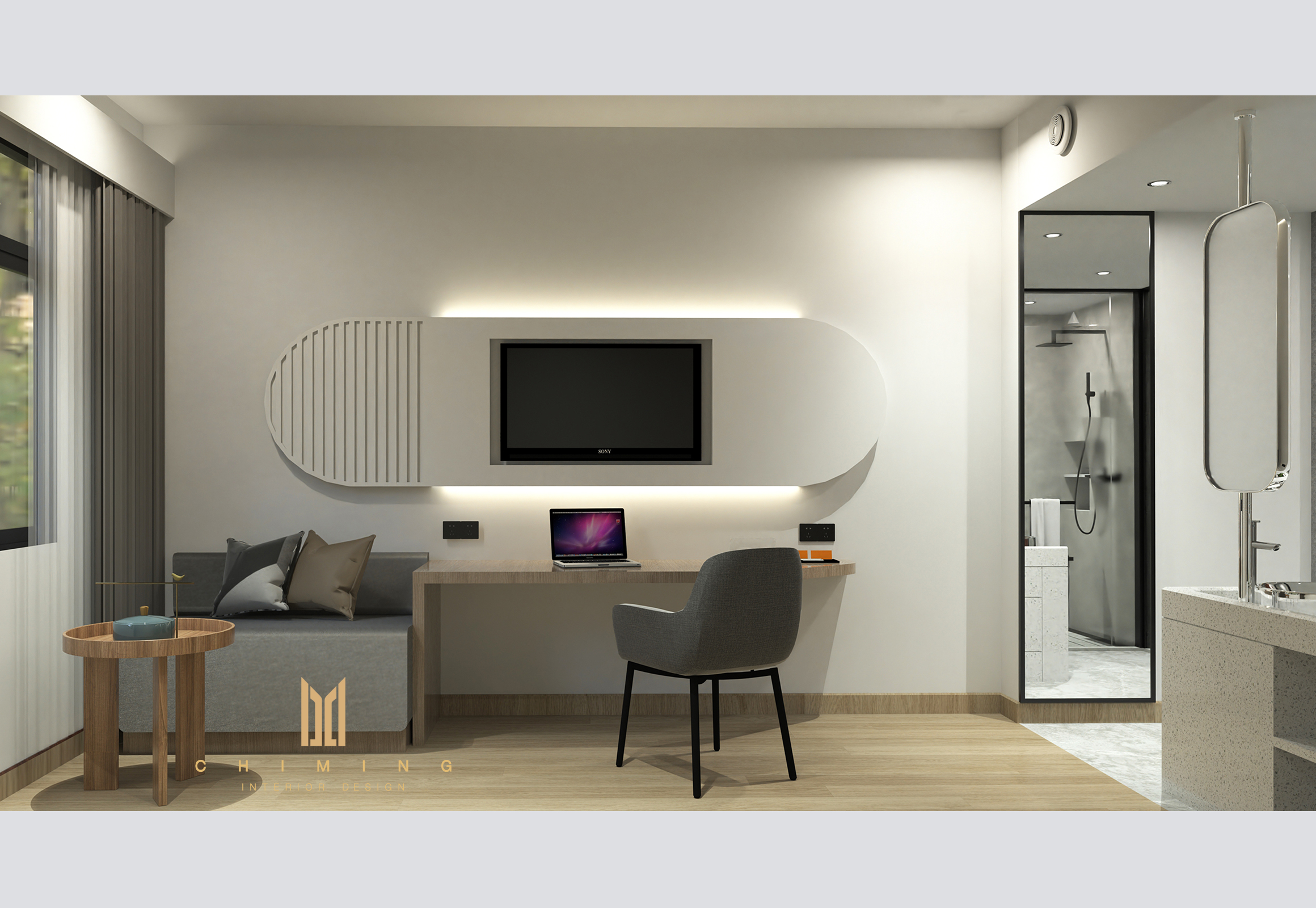 广州大岗园林宾馆大堂翻新改造项目（ 园林区客房）-4