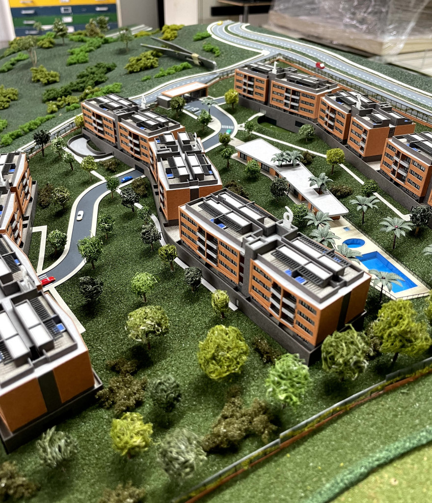 1:500比例模型安装项目丨哥伦比亚-7