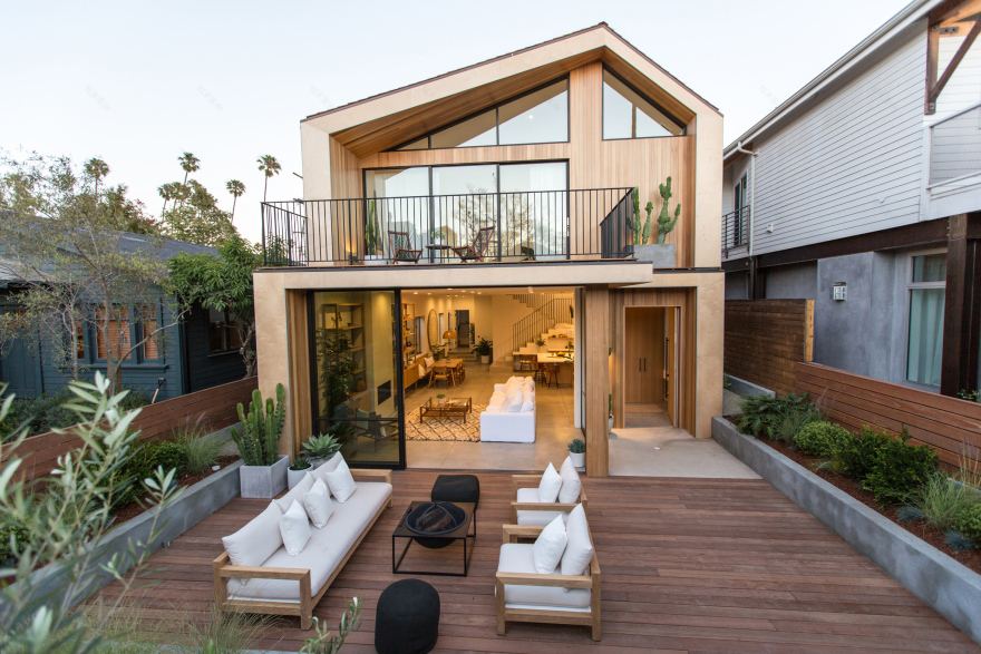 威尼斯海滩宁静阿莫罗索住宅,中世纪斯堪的纳维亚风格室内设计-2