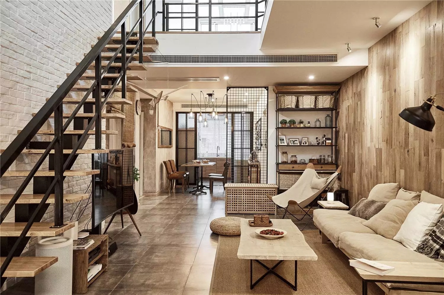 160㎡上海顶层复式改造设计-37