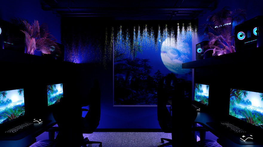 嘉拉伊太空休闲吧
注:Gala·y可能是个特定名称,嘉拉伊是根据读音音译,若有更合适的特定译法需根据具体上下文确定 丨俄罗斯彼尔姆丨Patriarch studio-23