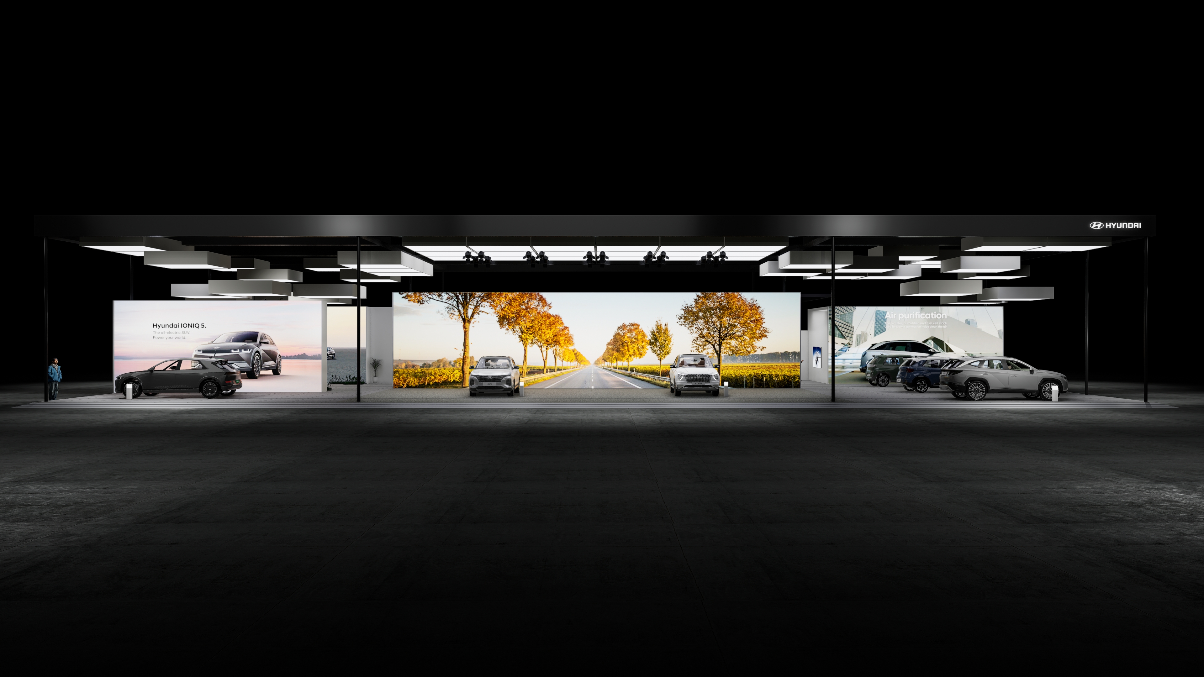 汽车展厅丨Hyundai Booth Design_Koinde-0