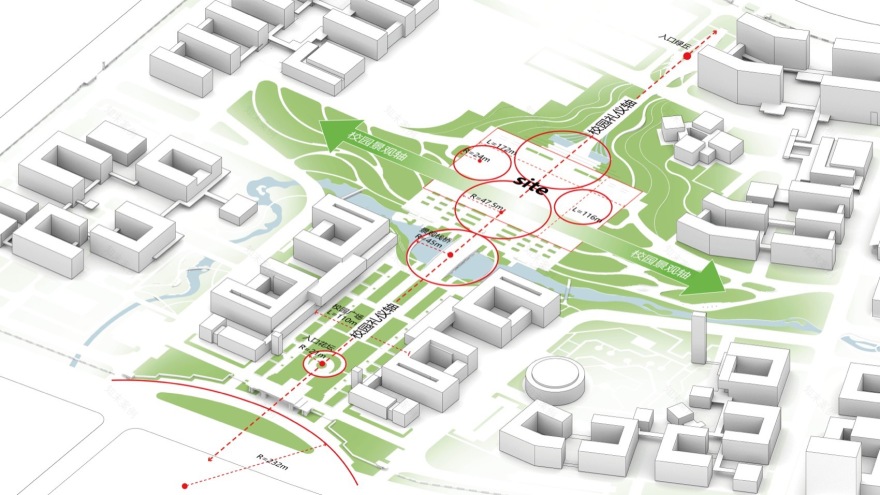 河南信息科技学院图书馆丨中国鹤壁丨同济大学建筑设计研究院(集团)有限公司 四时方院-17
