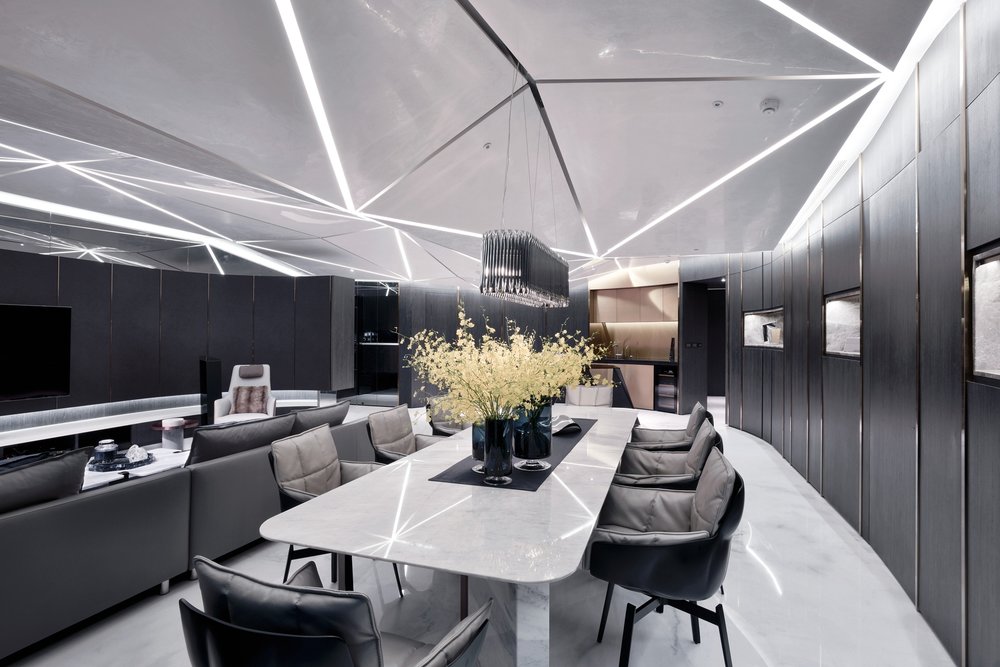 碧水波光——行一建筑的动态光影空间-15