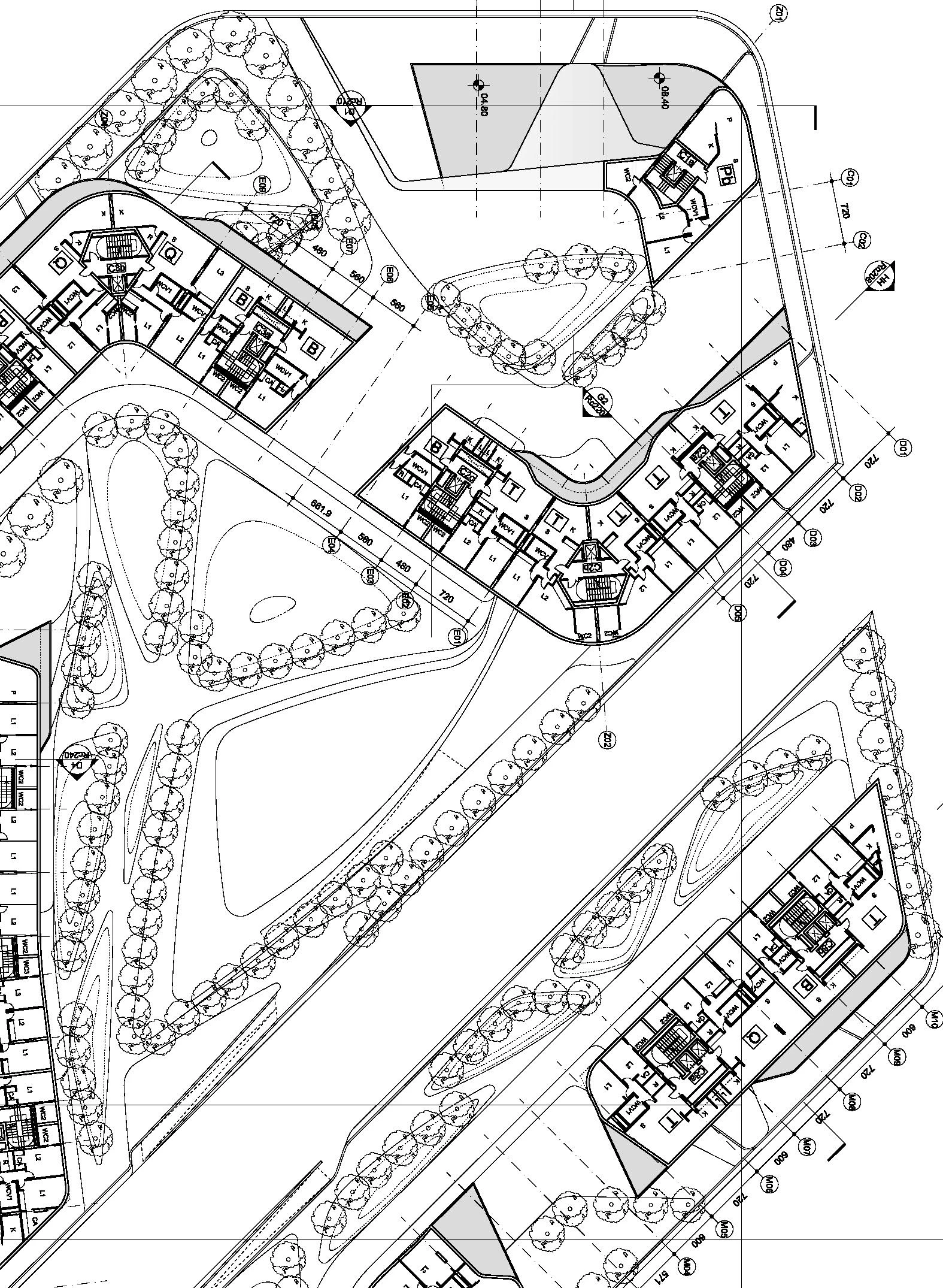 米兰城市生活区 · 扎哈·哈迪德建筑事务所的高能城市入口-43