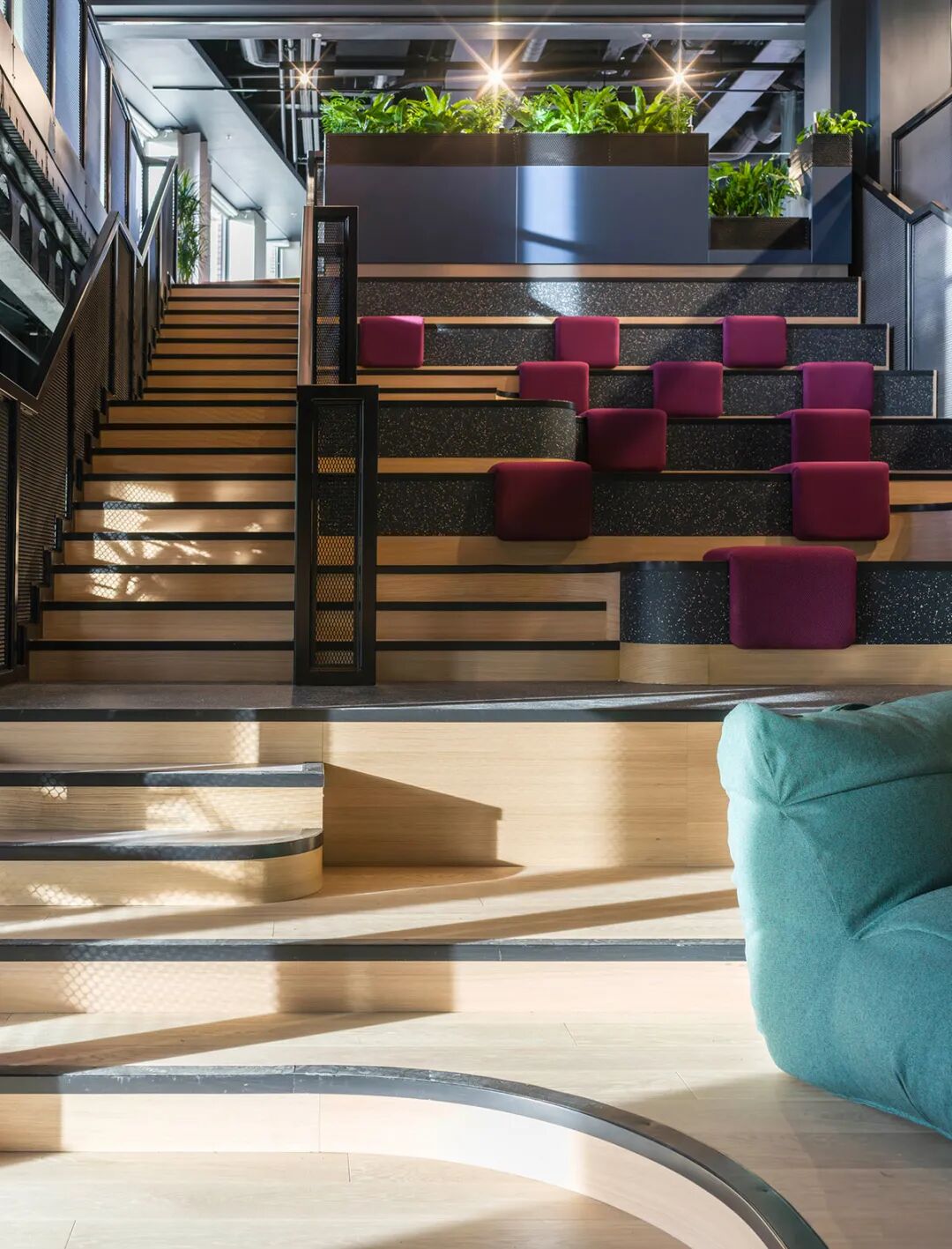 移动网络Virgin Media O2混合办公设计丨英国曼彻斯特丨SpaceInvader设计师事务所-44