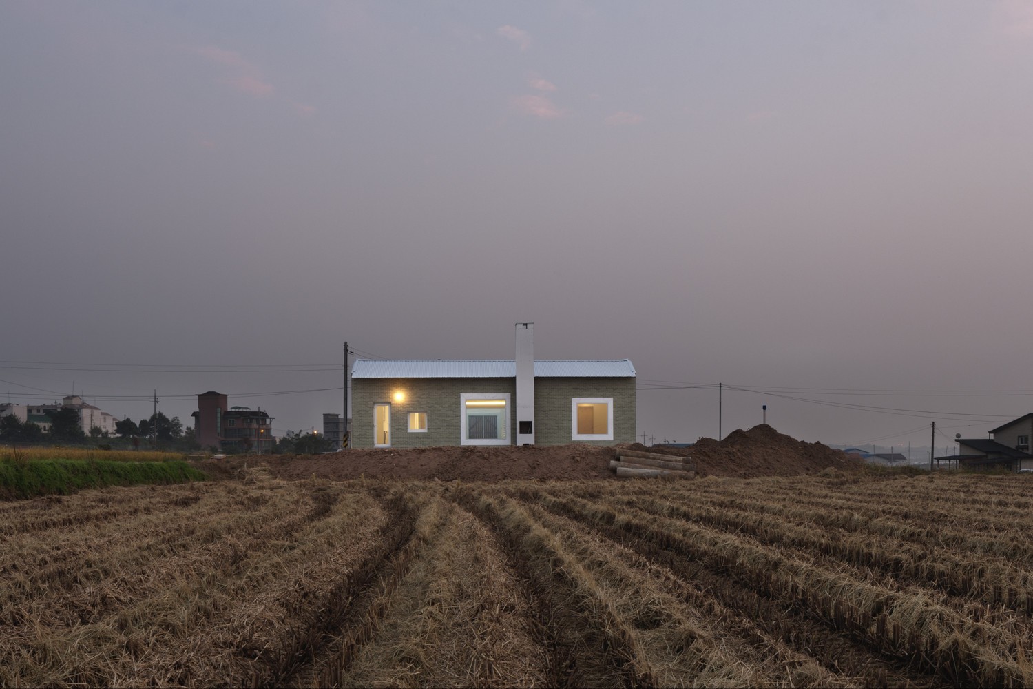 绿意盎然ㄷ形乡村别墅-44