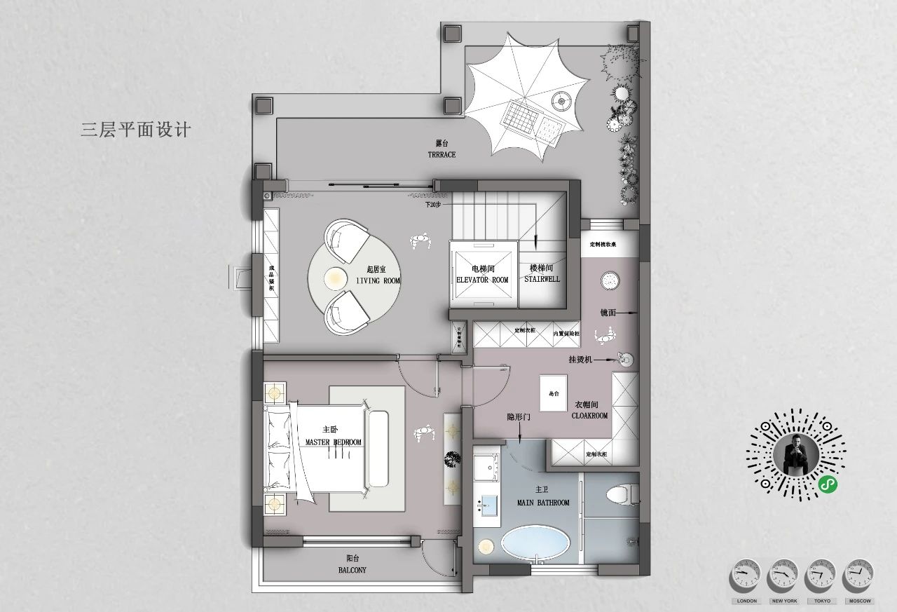 新江与城·天越丨中国重庆丨H 空间设计-116