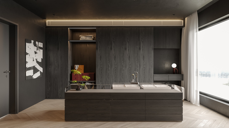 无双 · 贵阳市观山湖区阅山湖 480 平米三层电梯间全案设计丨中国贵阳丨贵州诺克设计有限公司-23