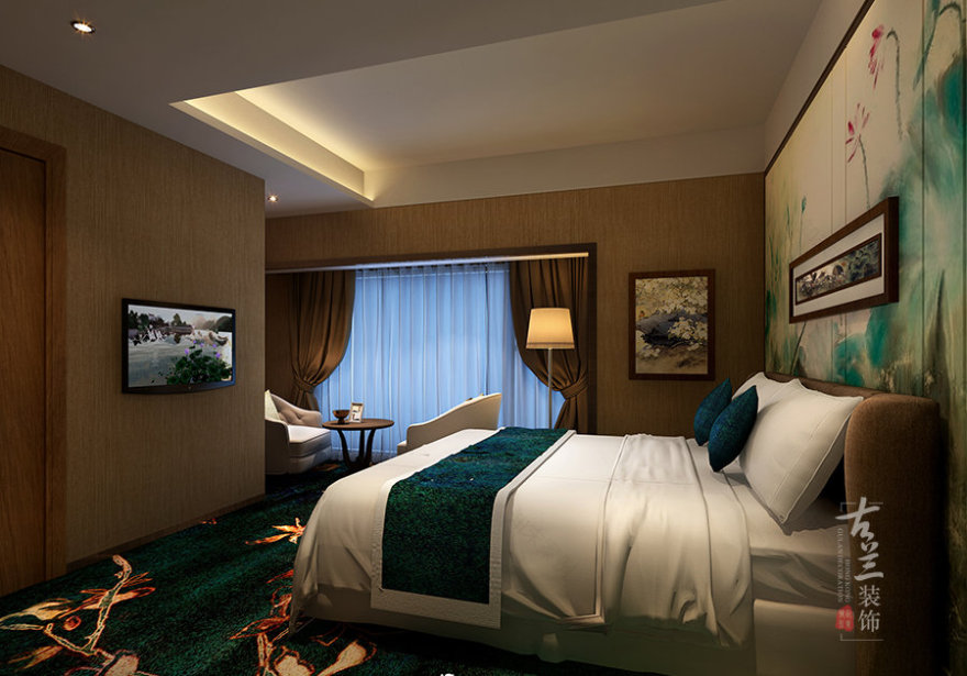 成都品香四季酒店——成都主题酒店装修设计成都设计师酒店装修设计-10