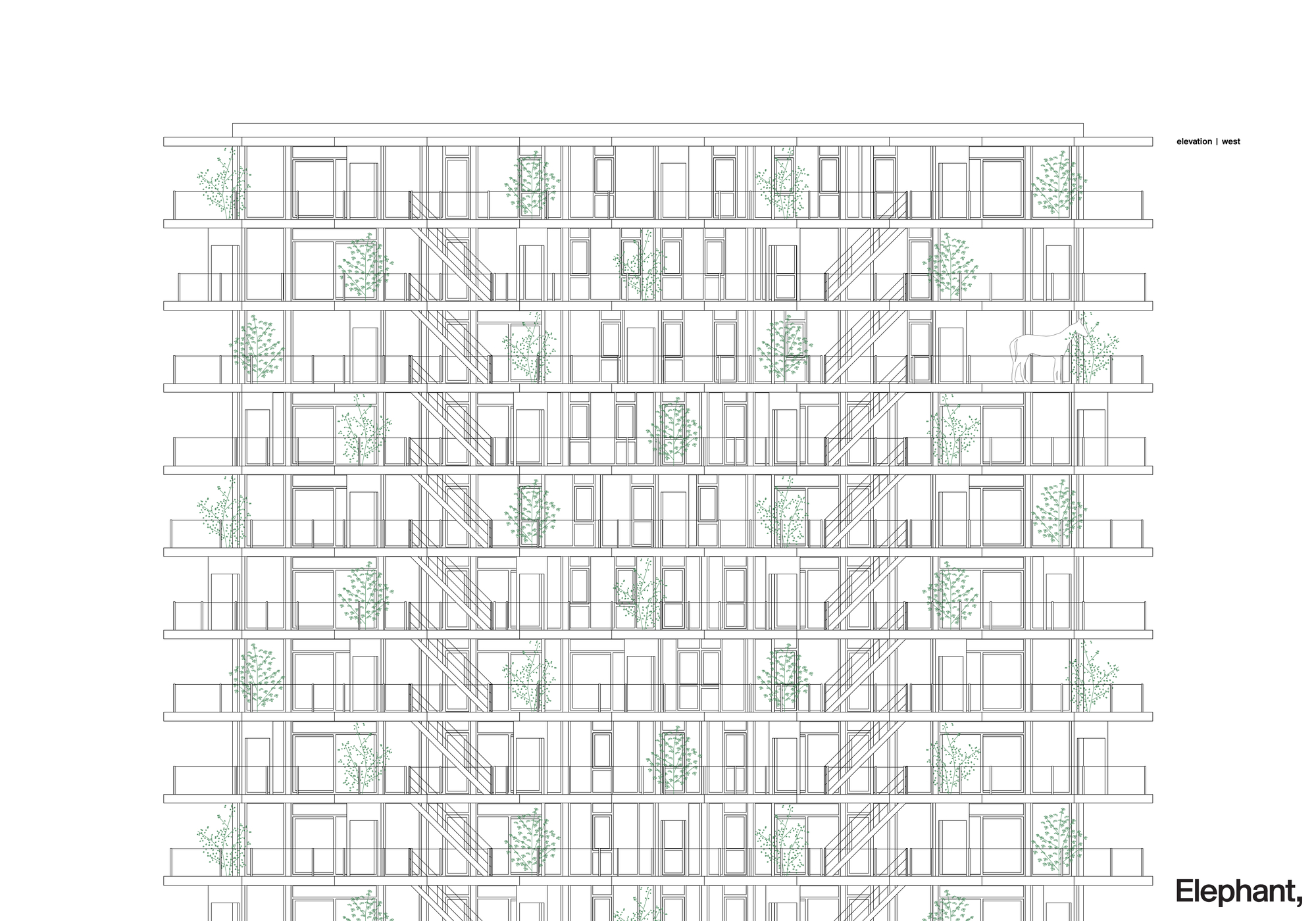德沃图宁公寓大楼丨荷兰阿姆斯特丹丨Elephant-21