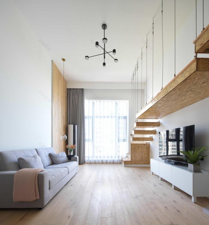 北京西城 82㎡一居室阁楼设计丨中国北京-13