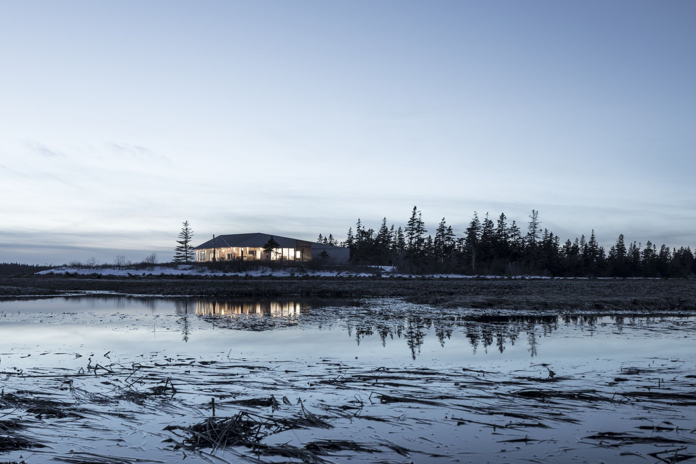 盐水草堆灵感,加拿大海边度假屋-27
