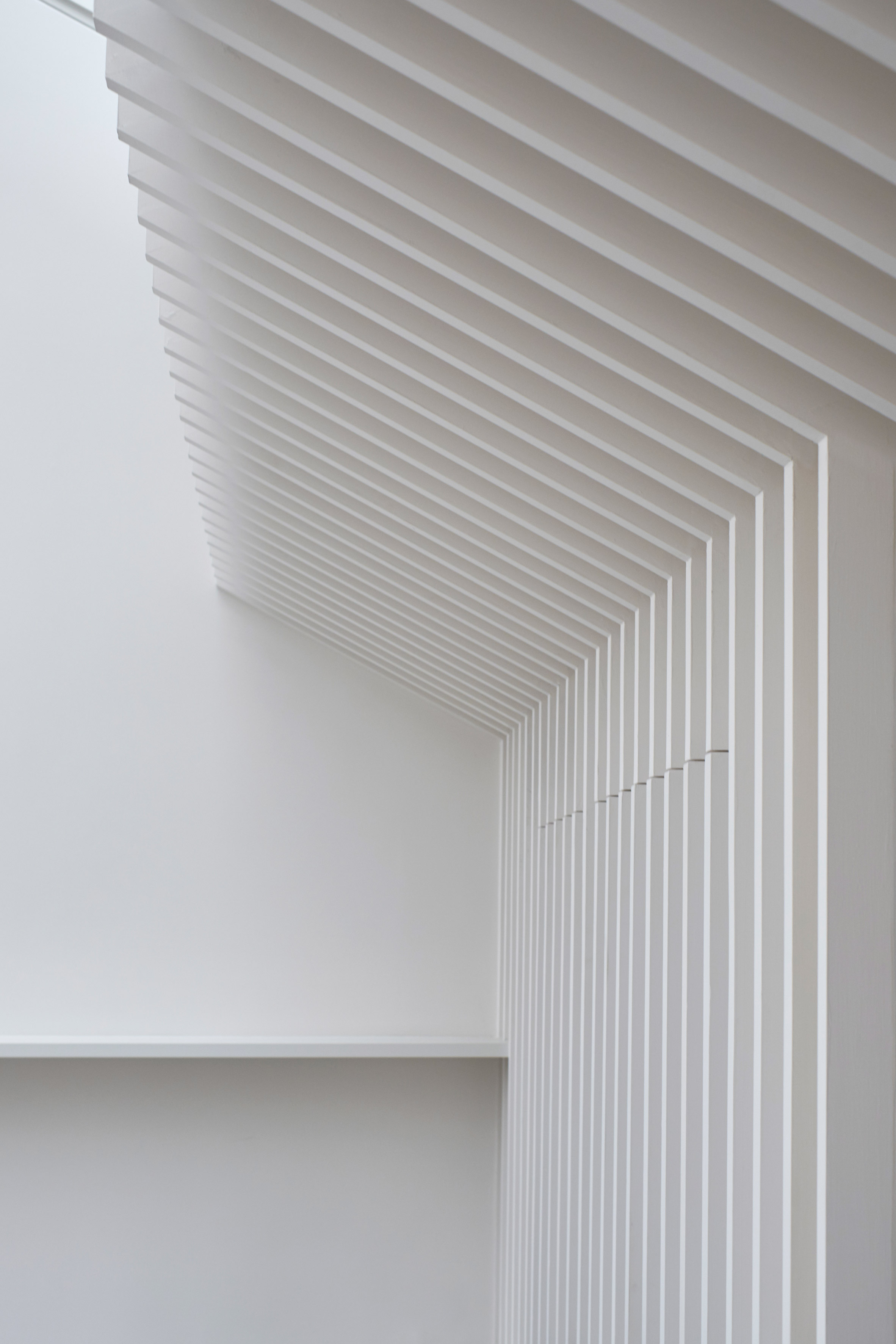 McLaren Excell contrasts smoked oak with white panelling in renovated London offices-13
