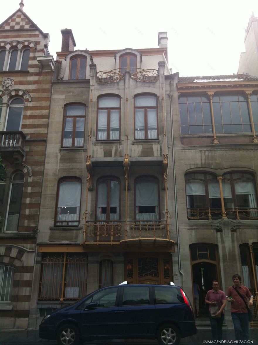 维克多·霍塔的新艺术风格建筑(含其住宅等)丨比利时丨维克多·霍塔等(保罗·汉卡尔等也有贡献)-3