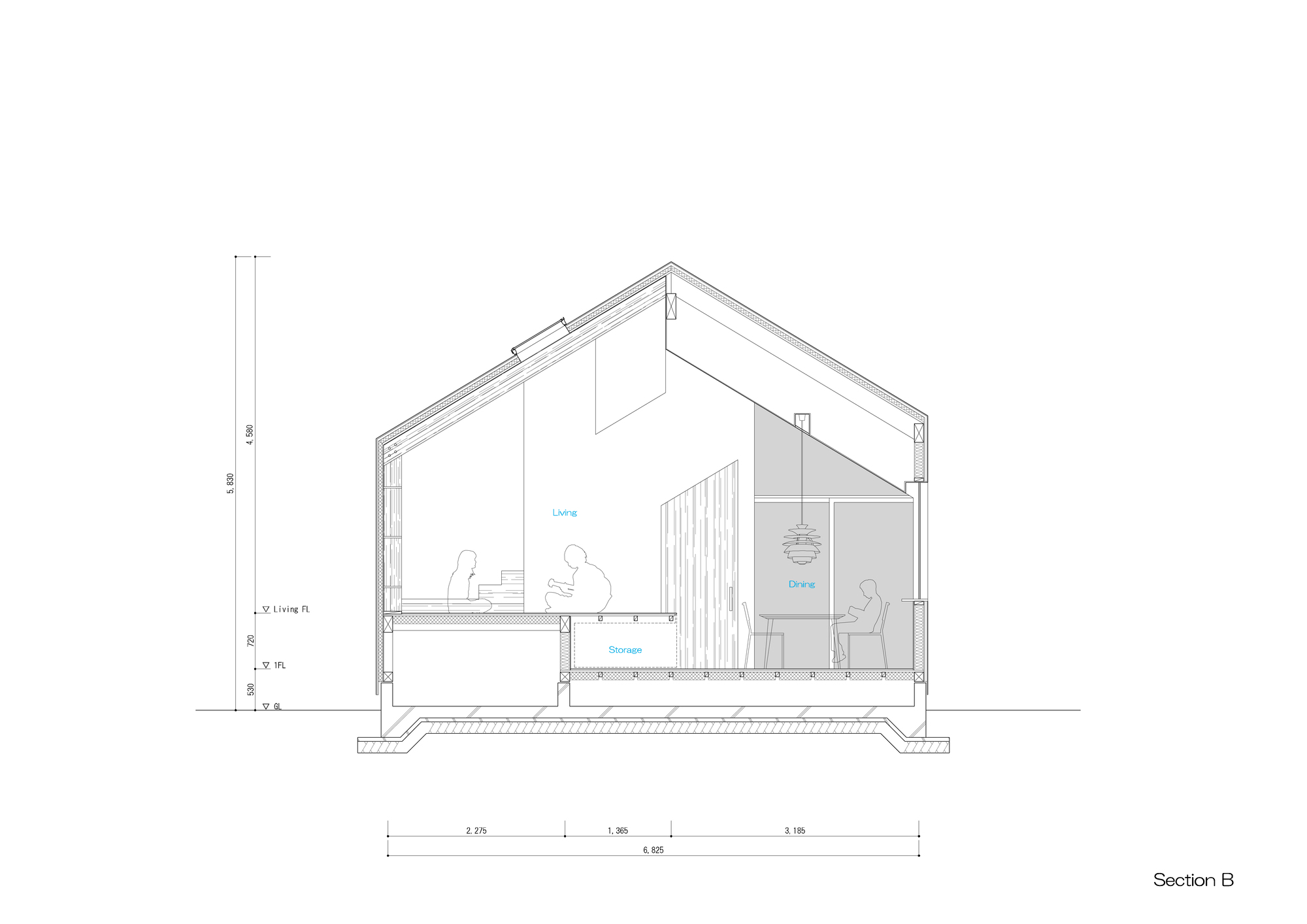 三角形层屋丨日本丨Maruta Architects-47