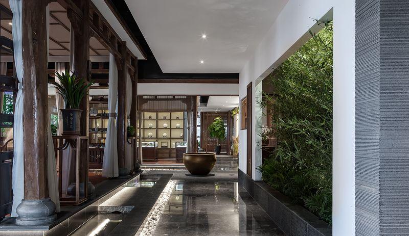 祥德匯茶餐厅 | 古韵禅意,自然优雅-4