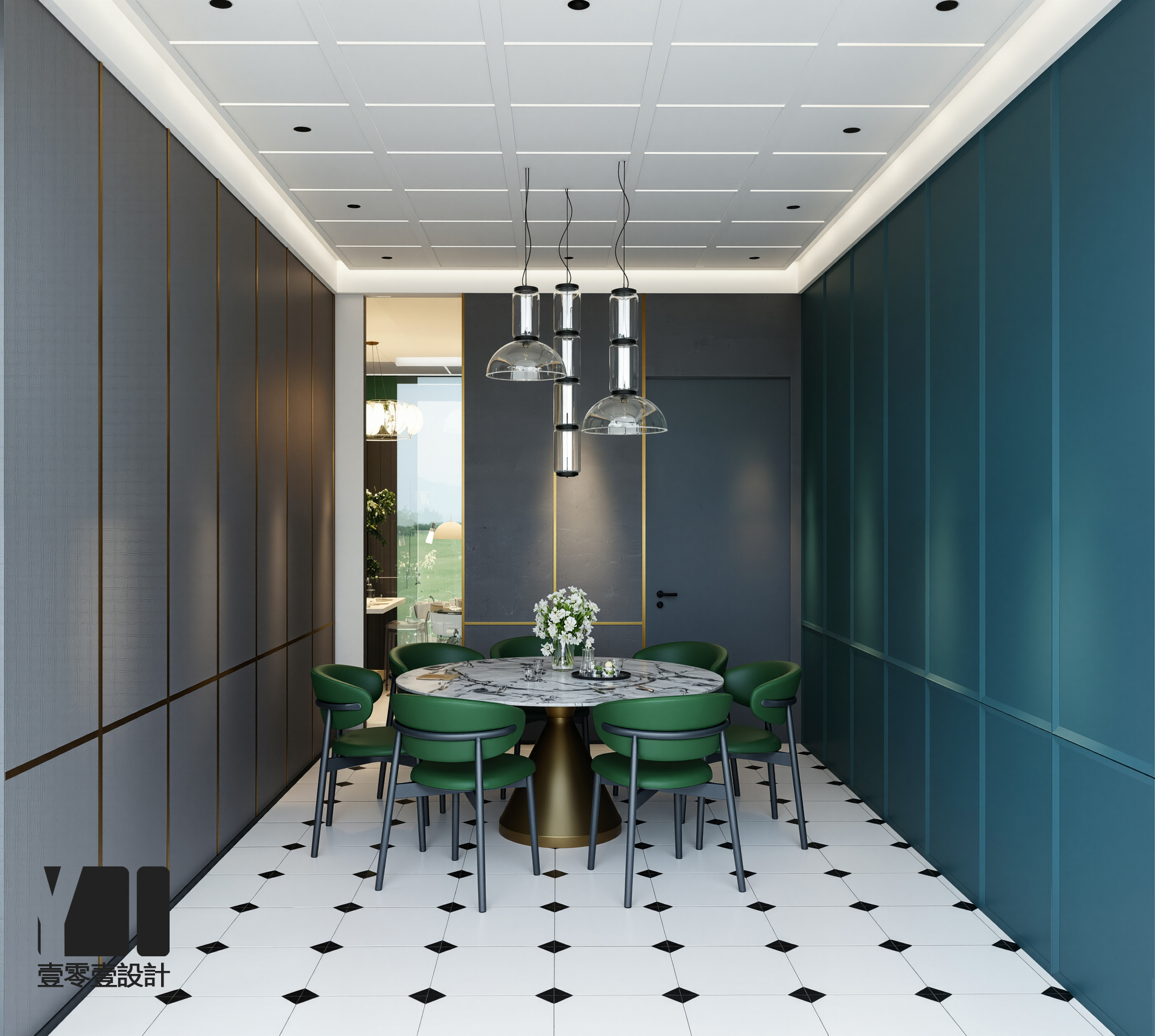 绿荫·黑檀 | 自然与匠心交融的创意餐厅-3