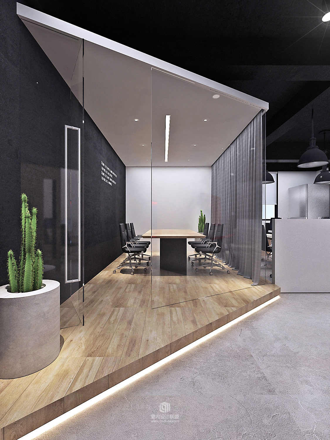 【原创】杜贝设计作品--CHENDINGDING STUDIO 办公空间/ 一场“性冷淡"游戏-13