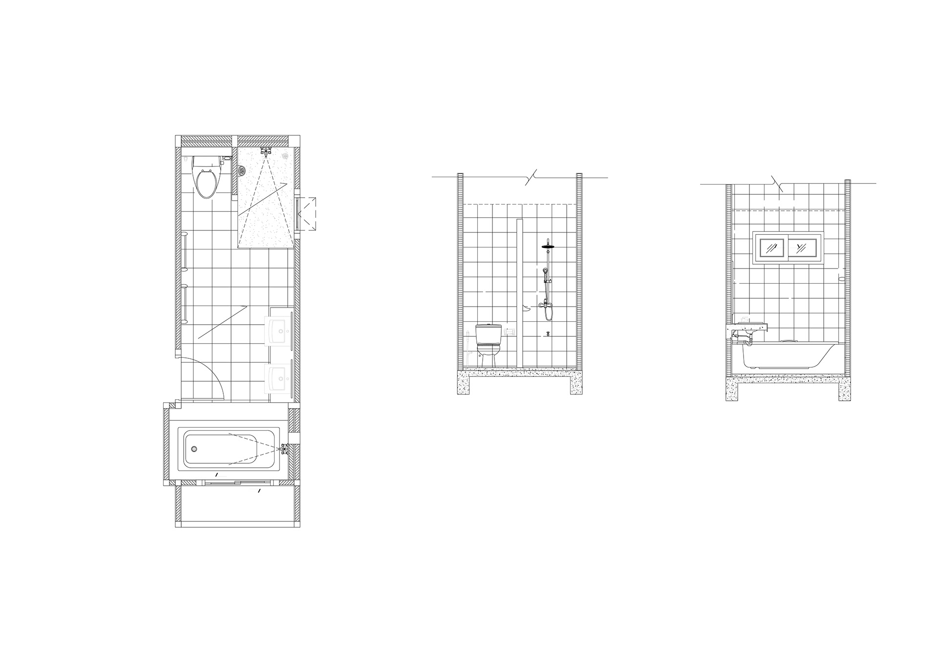 architectural drawing of residential house-9