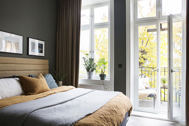 斯德哥尔摩现代公寓音乐室设计-15