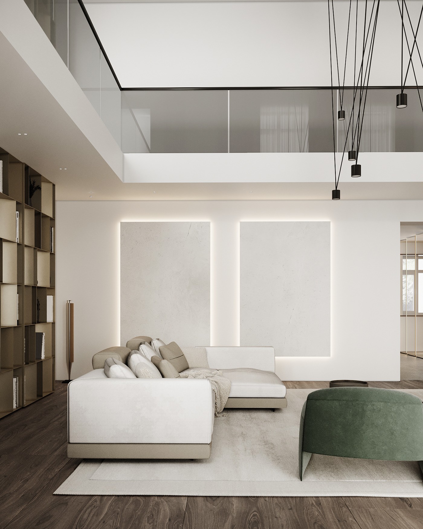 450㎡简约风别墅设计-8