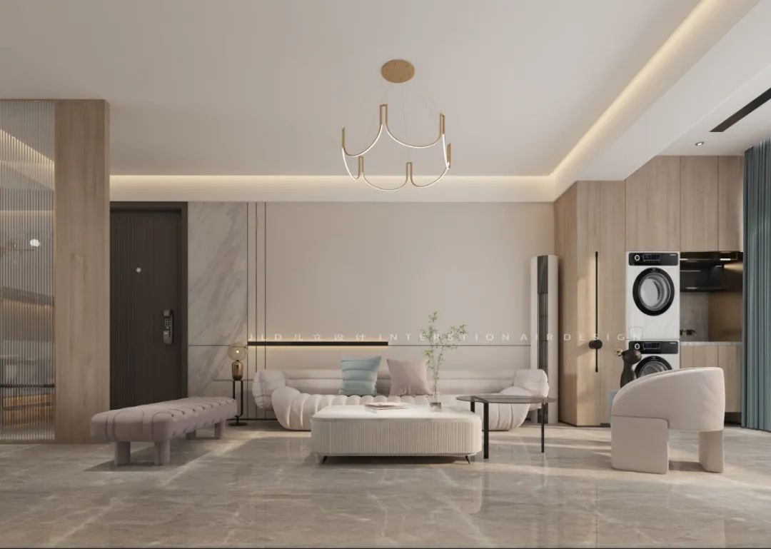 奶油风尚 · 福建漳州住宅设计丨中国漳州丨JLD 设计-3