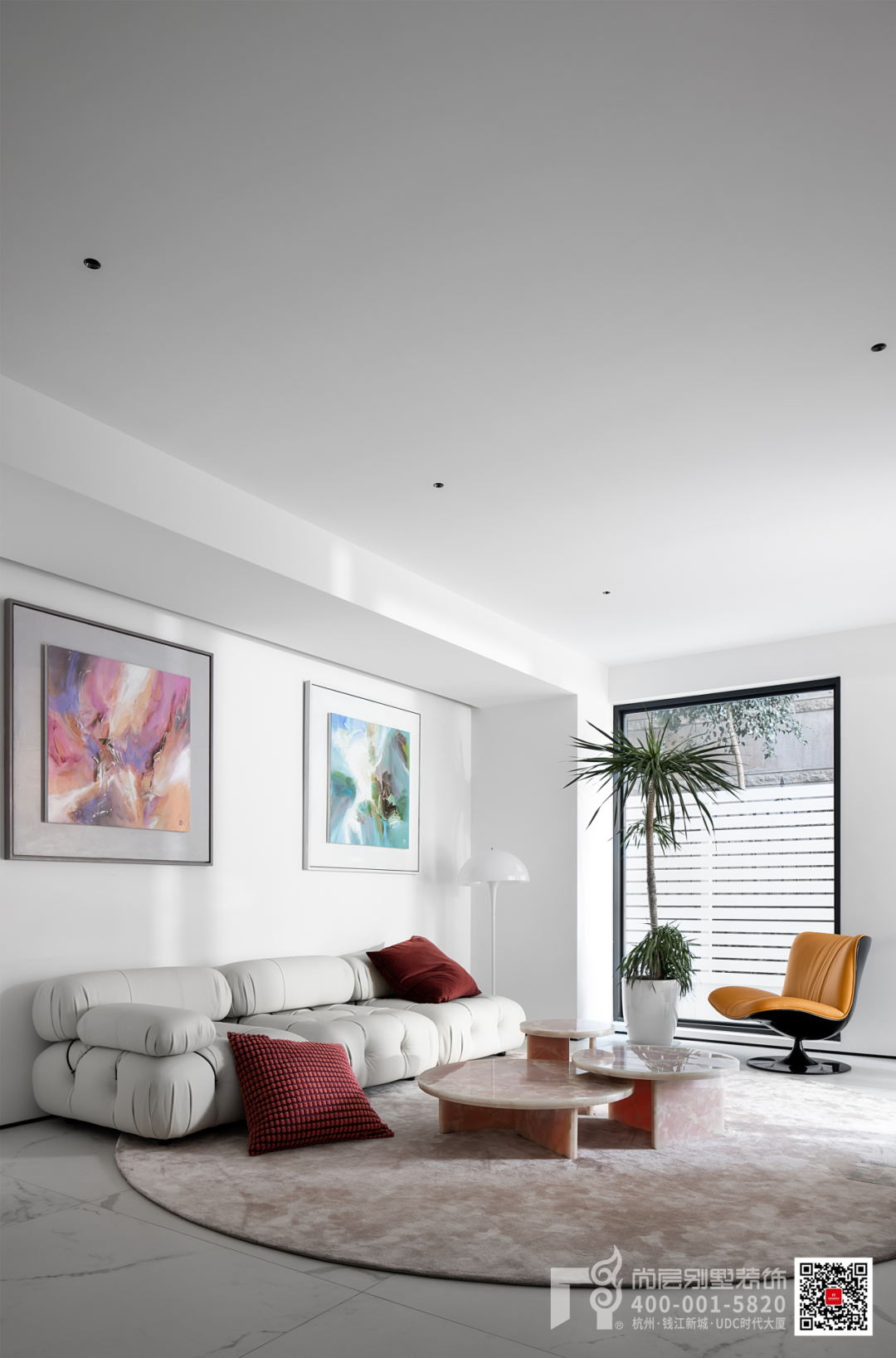 1030㎡现代简约·解构主义与留白美学的空间叙事-21