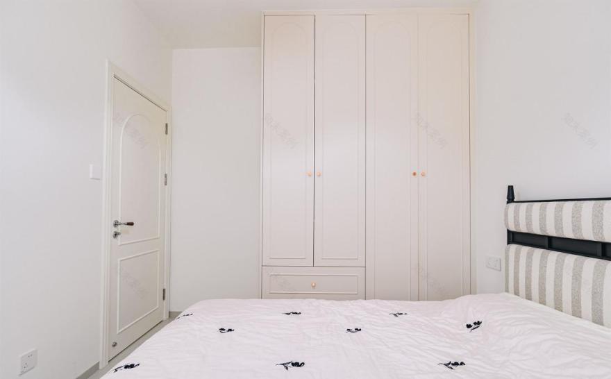 96㎡中古混搭风四居室装修-41