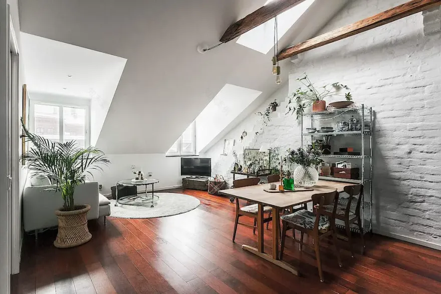 瑞典 37 平米公寓 设计巧妙空间利用率高-6