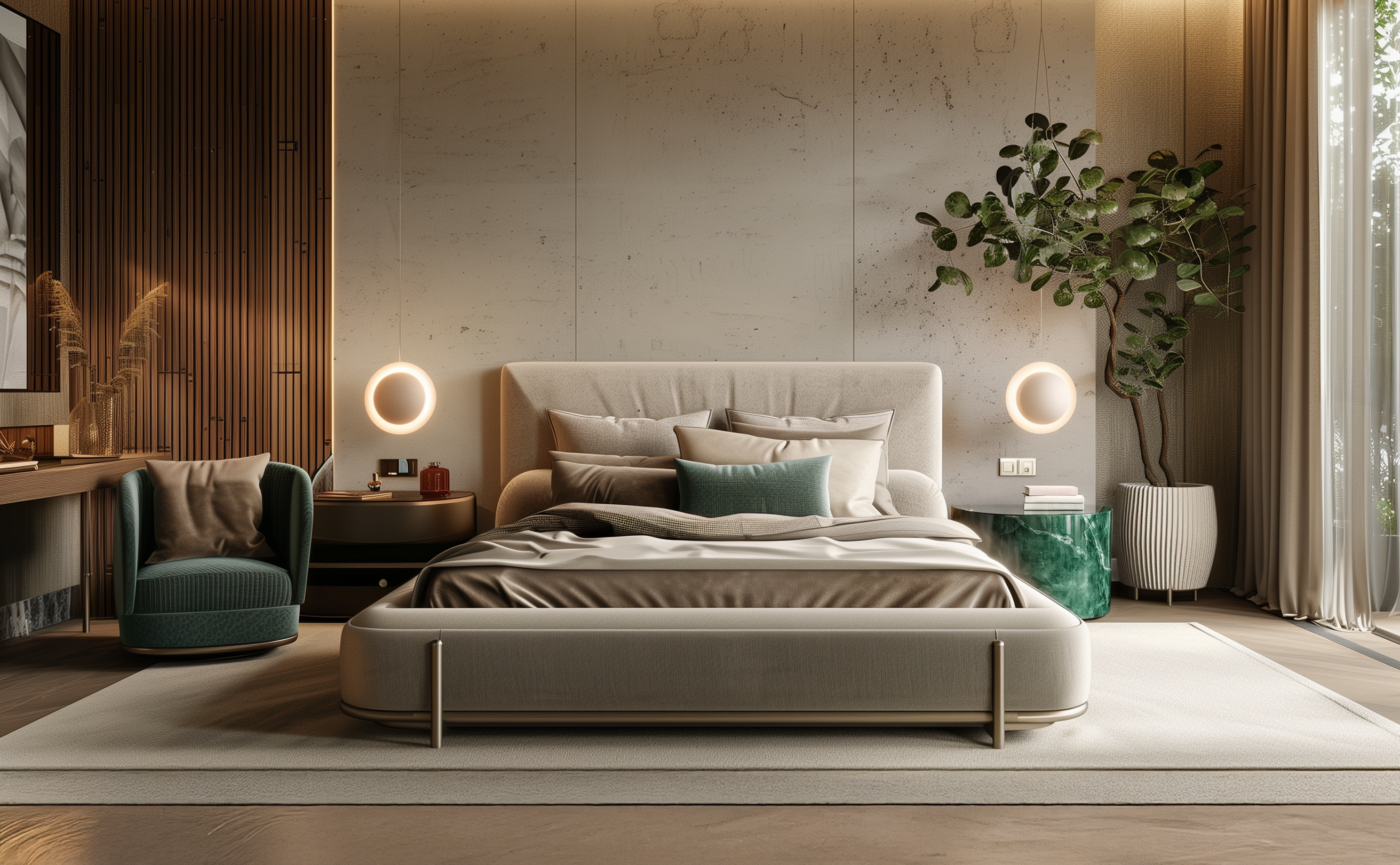 静谧绿境住宅丨TiAVIDA Interiors-10