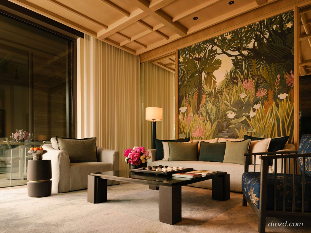 圣淘沙莱佛士酒店丨新加坡丨Yabu Pushelberg设计-67