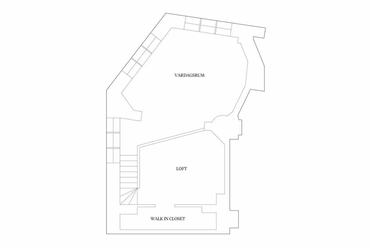 瑞典 67m2 复古舒适公寓设计-17