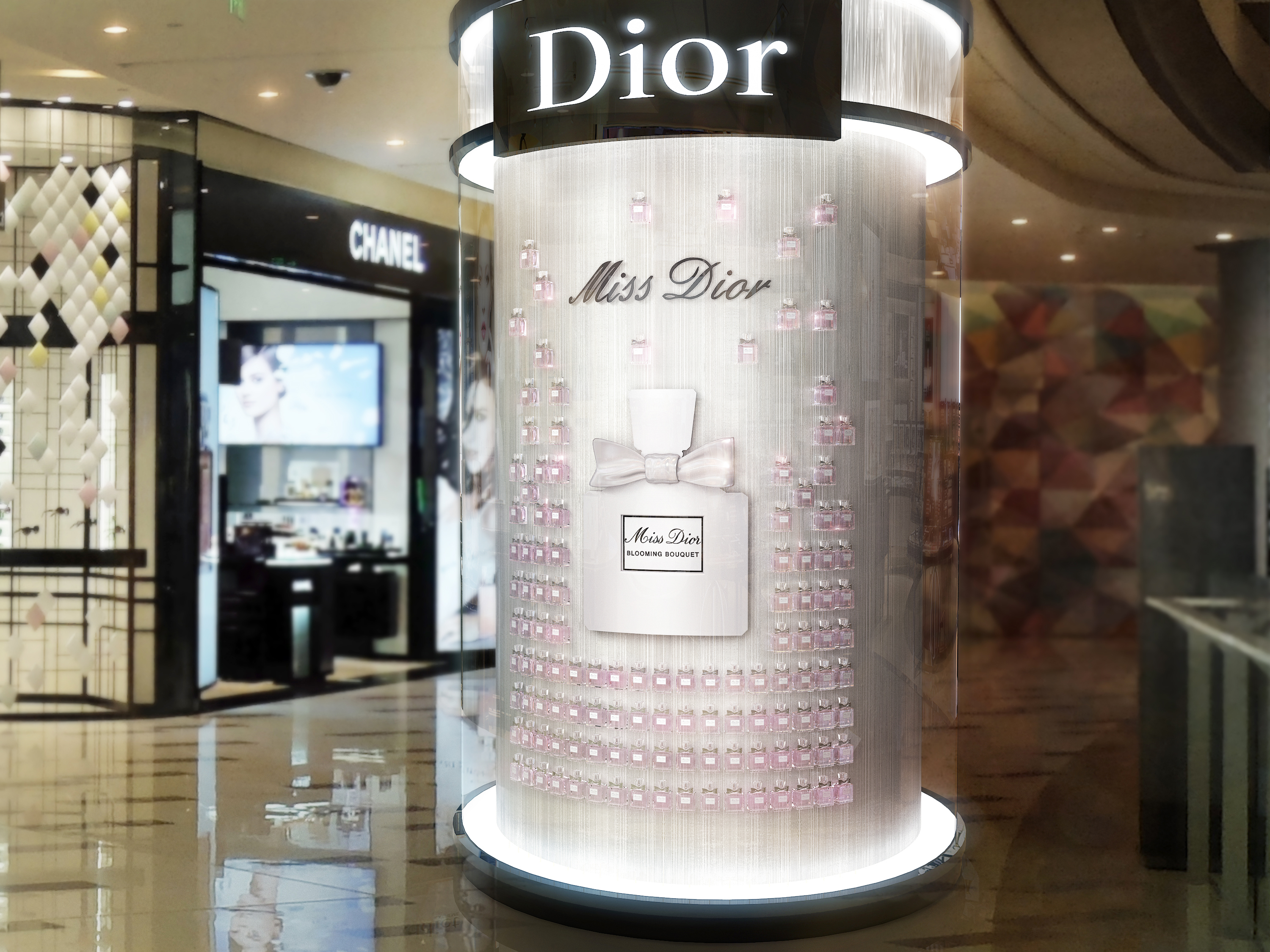 Dior化妆品店设计-3