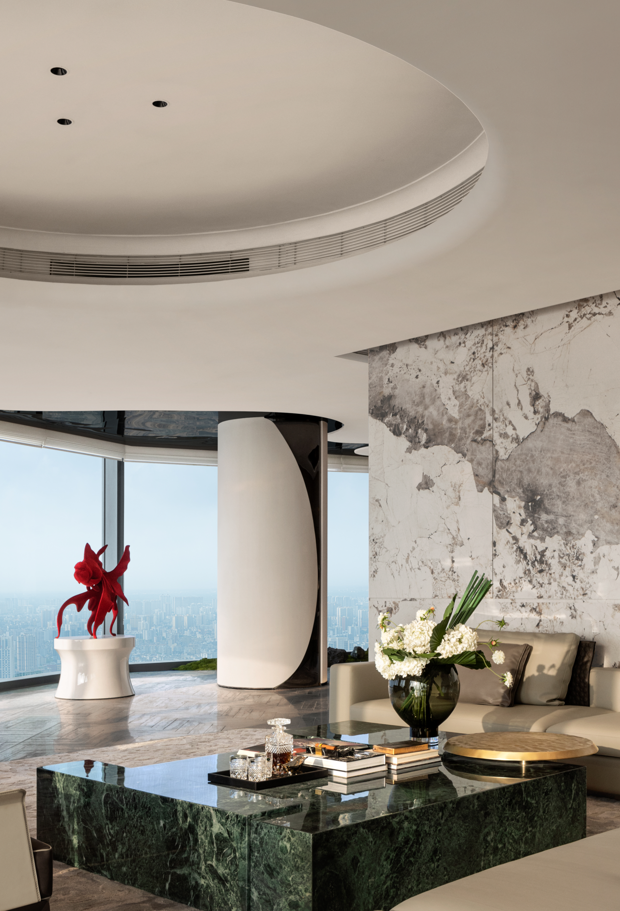 海口中交国际中心云端会客厅丨中国海口丨CAC京典设计-22