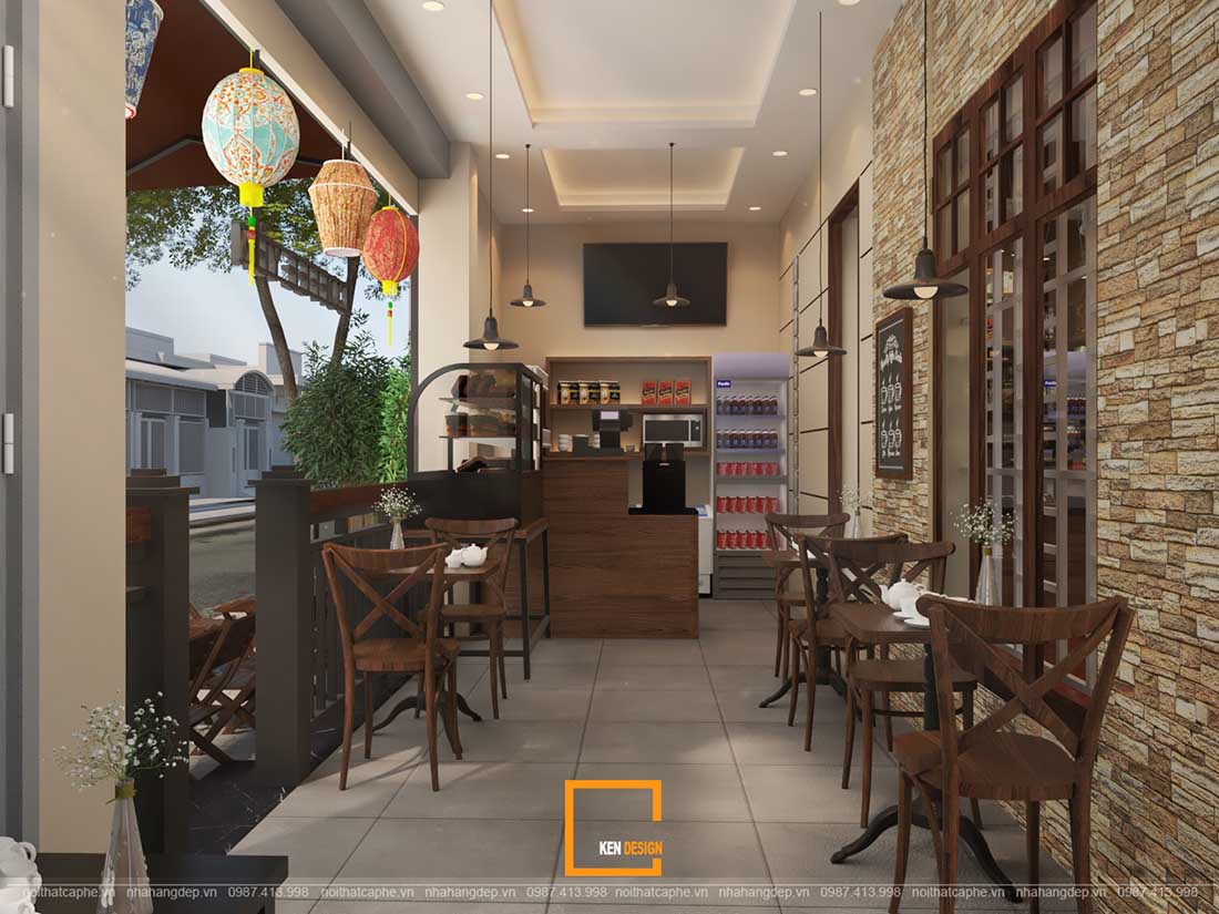 Cafe Yên翻新设计丨越南河内丨Ken Design-26