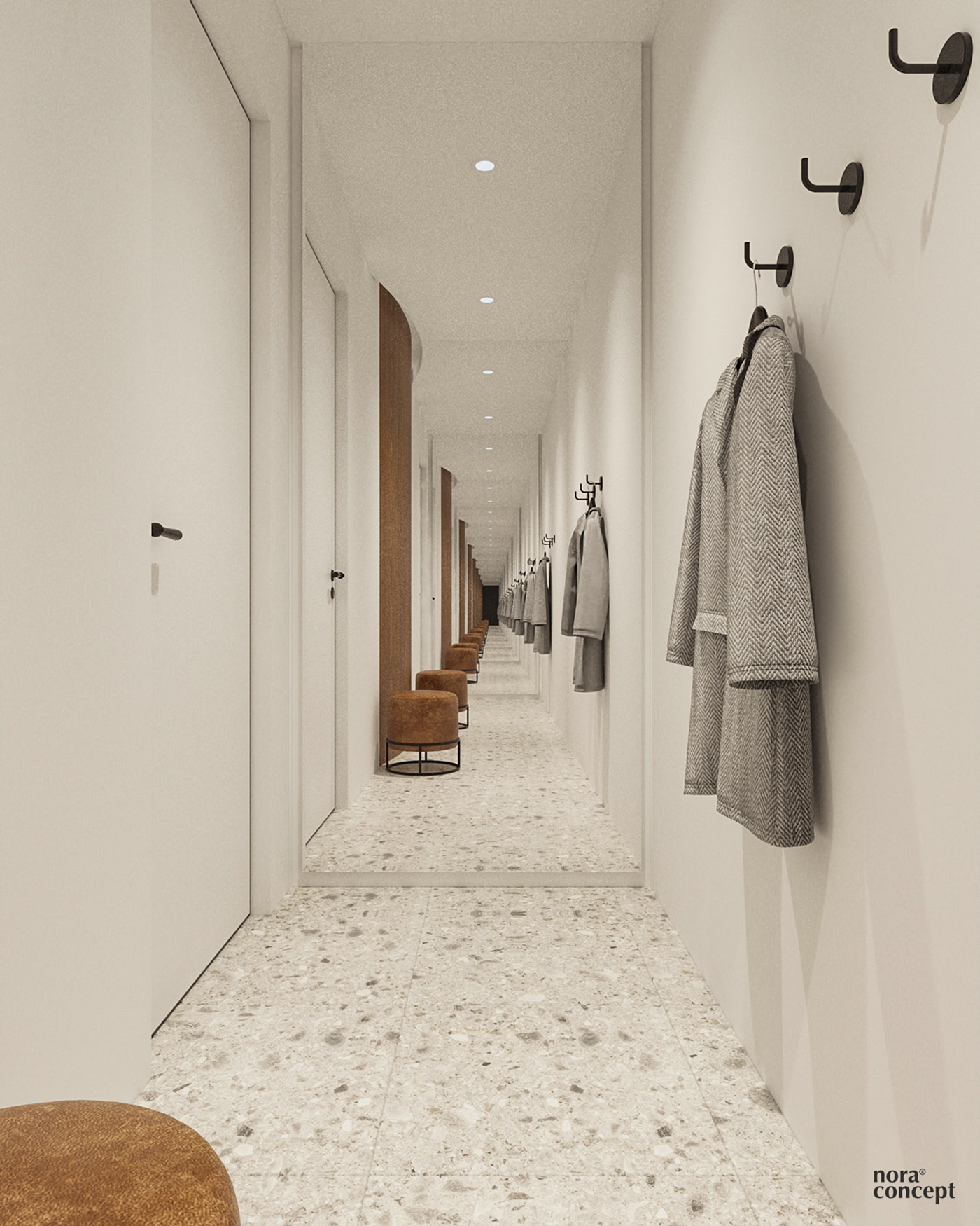 LYP Store · 现代简约女性时尚服装店设计丨越南河内丨nora concept-11