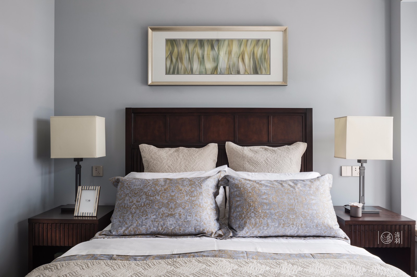 平层丨暗香疏影·成都177㎡美式住宅  清羽设计-61