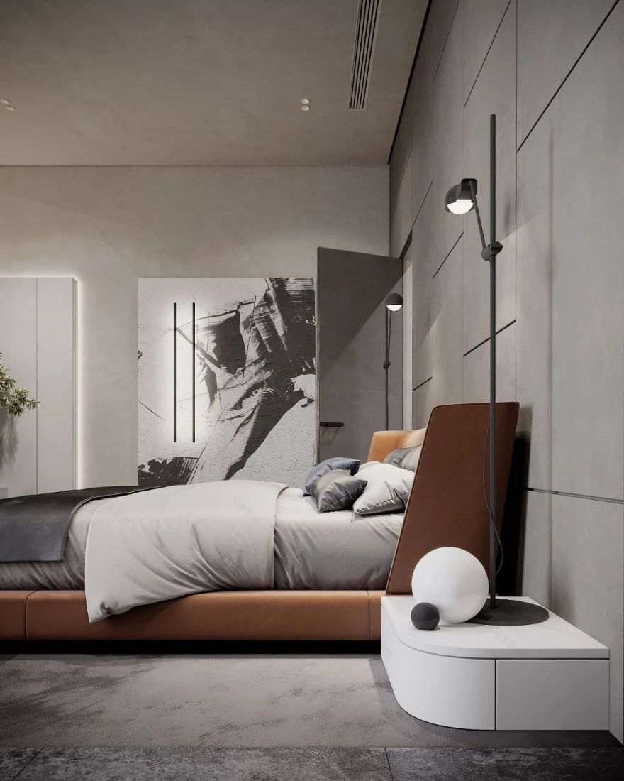 504㎡三层极简别墅设计丨LeQB Architects-35