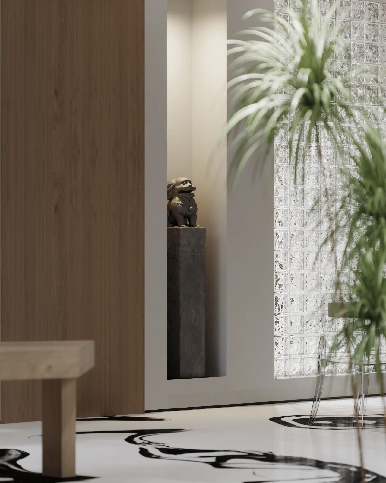 现代极简特色办公环境设计-18