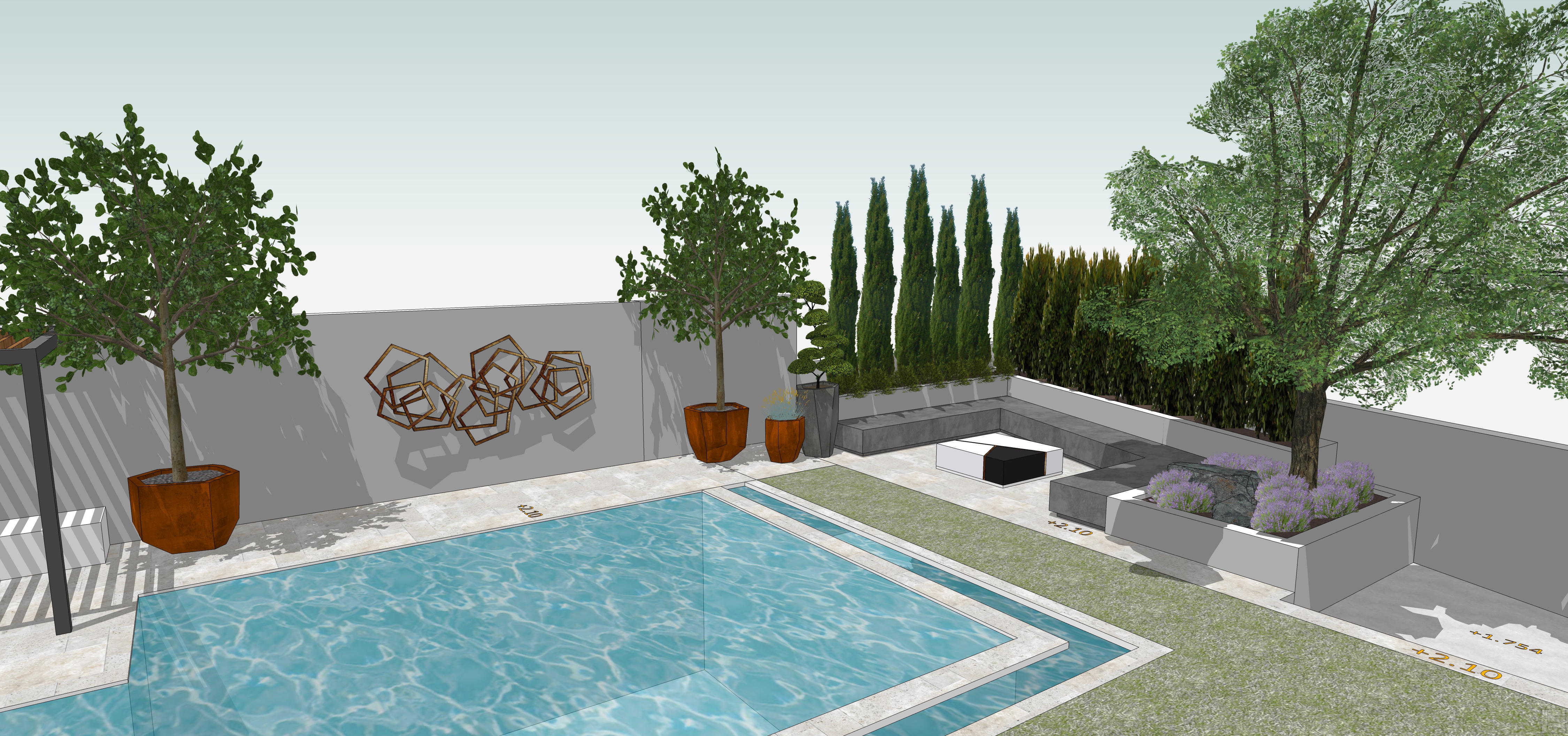 Kefalari 住宅景观设计丨希腊雅典-13