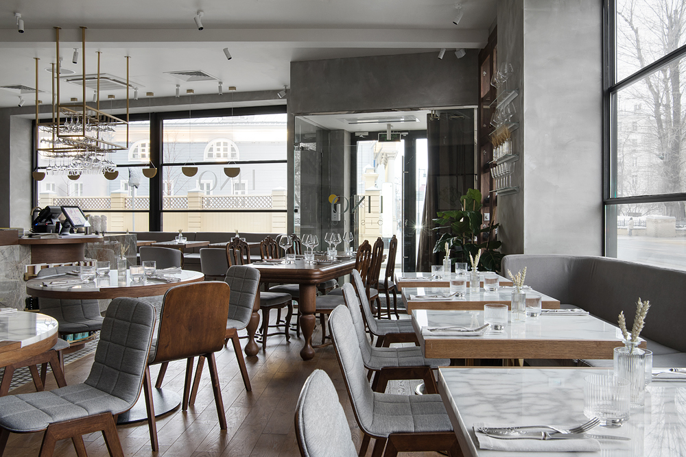 莫斯科金典米兰餐厅丨俄罗斯莫斯科丨ARCHPOINT Bureau-16