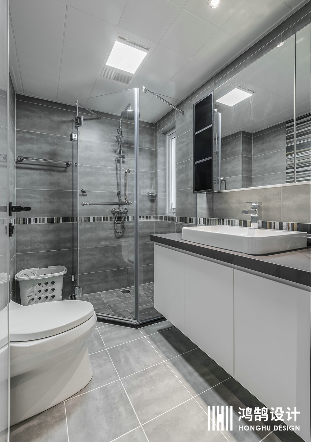 140㎡现代住宅  鸿鹄设计-8